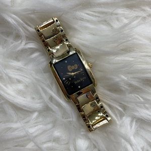 Authentic Black Gold Hello Kitty Diamond Watch